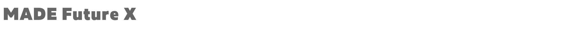 MADE Future X Header MADE Future X Black PERSONAL USE.otf font preview
